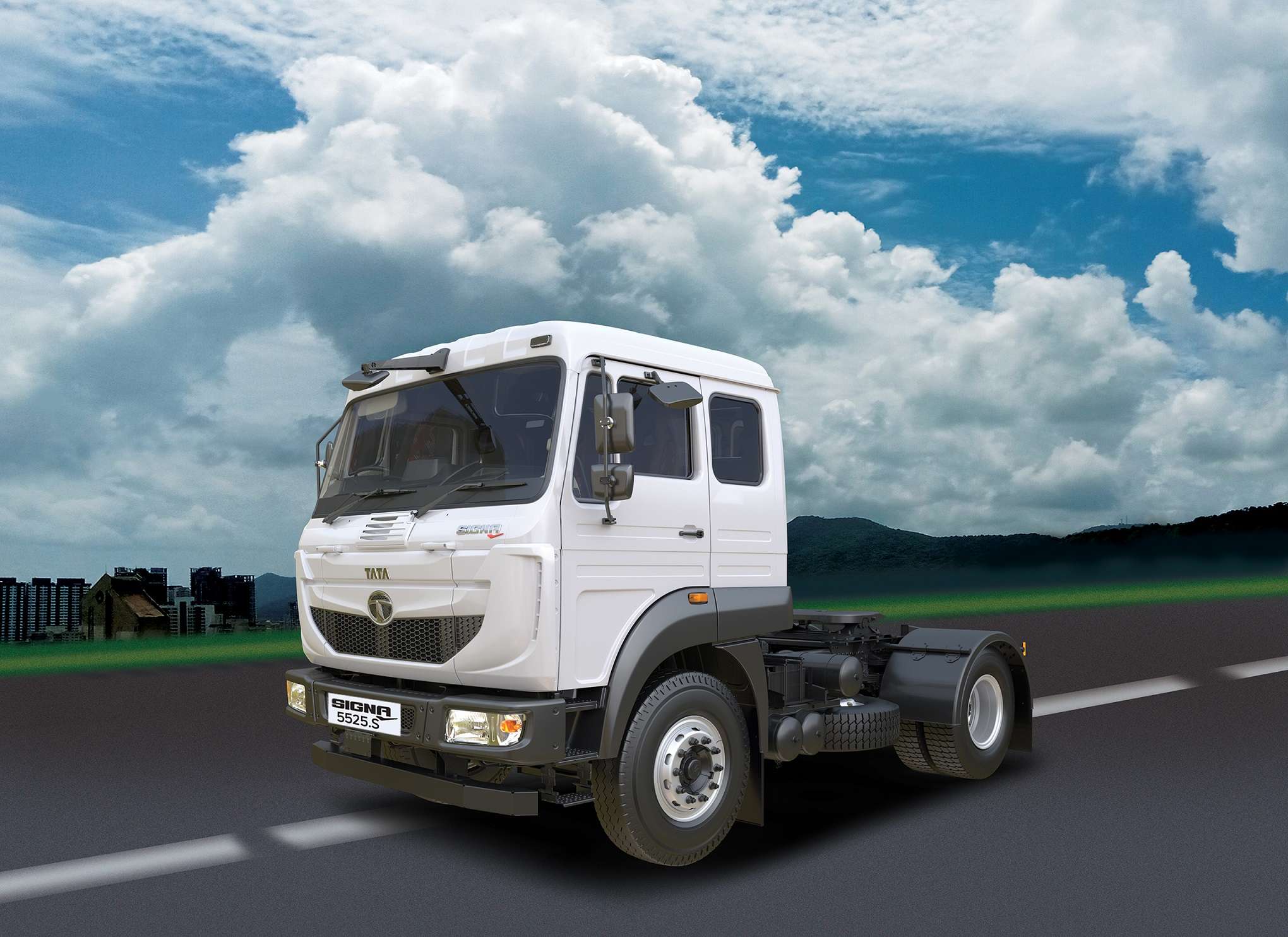 Prime Mover Signa 5525 S Tata Motors Launches 55 Tonne Prime Mover Signa 5525 S Auto News Et Auto