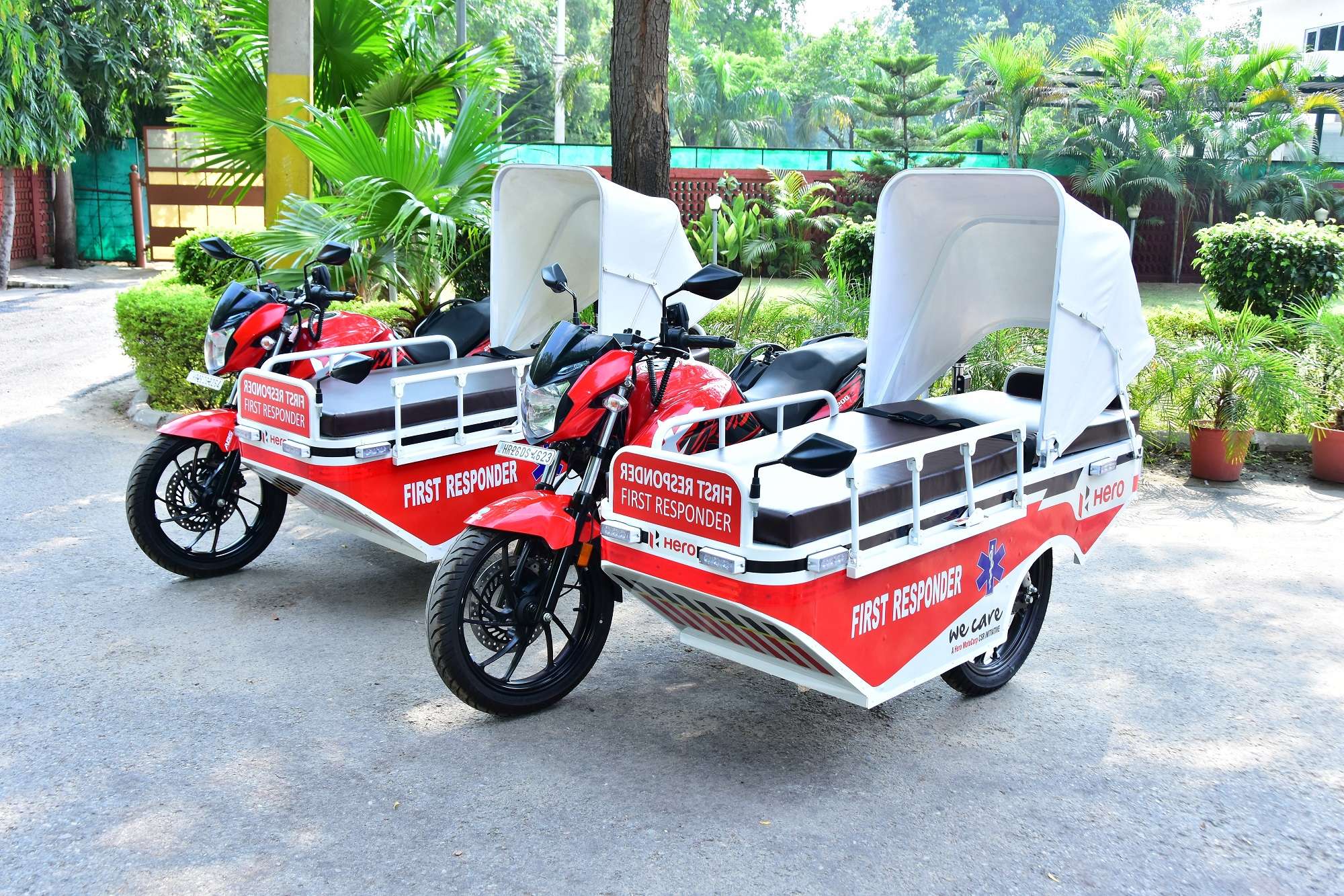 Hero MotoCorp donates 4 FRVs to health authorities in HP