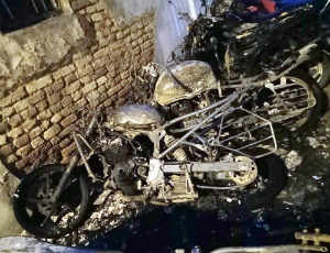 150 electric bikes gutted in Makarpura