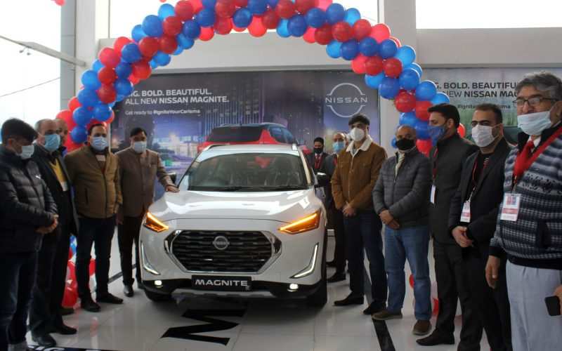 HK Nissan, authorized dealer of Nissan and Datsun, launched an all-new Nissan Magnite at their dealership located at Srinagar.