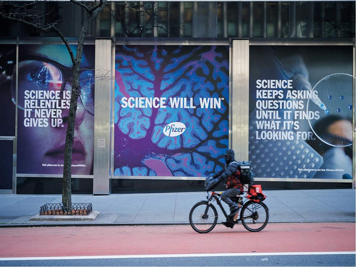 Pfizer, which collaborated with German biotech company BioNTech to develop and manufacture an mRNA vaccine for Covid-19, launched a corporate brand campaign ‘Science will win’ in April last year. 