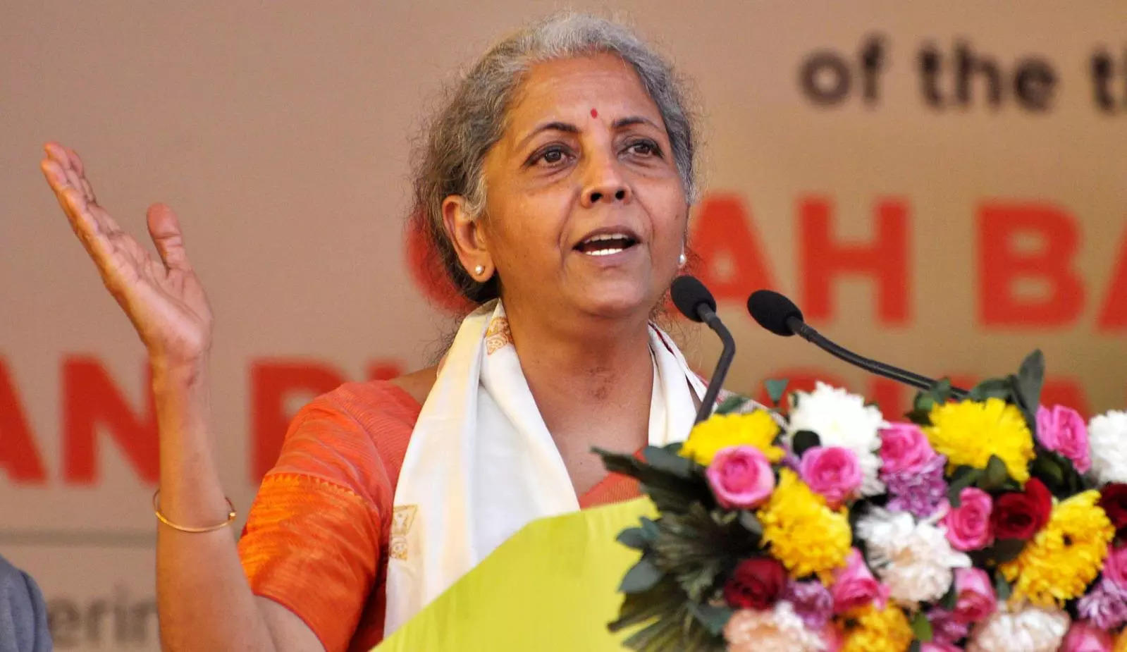 Union finance minister Nirmala Sitharaman