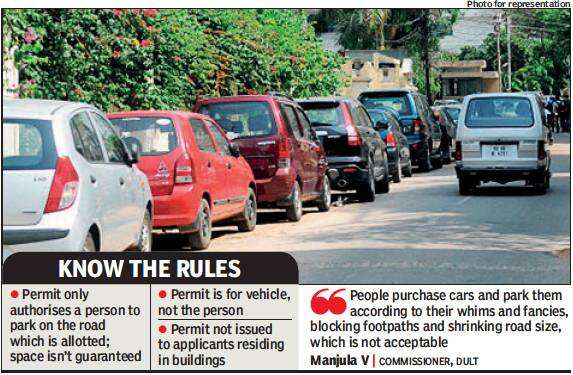 Bengaluru: RWAs back parking permits in residential areas, others fume