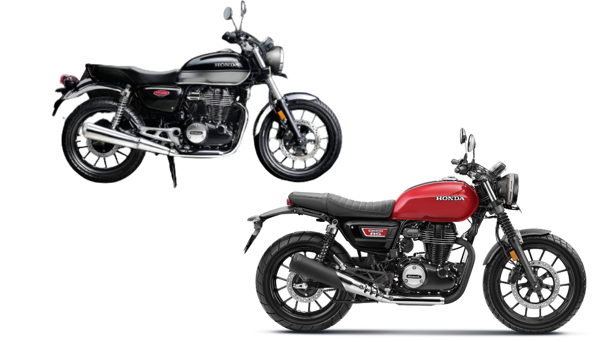 Honda CB350 RS vs H’ness CB350: Key differences explained