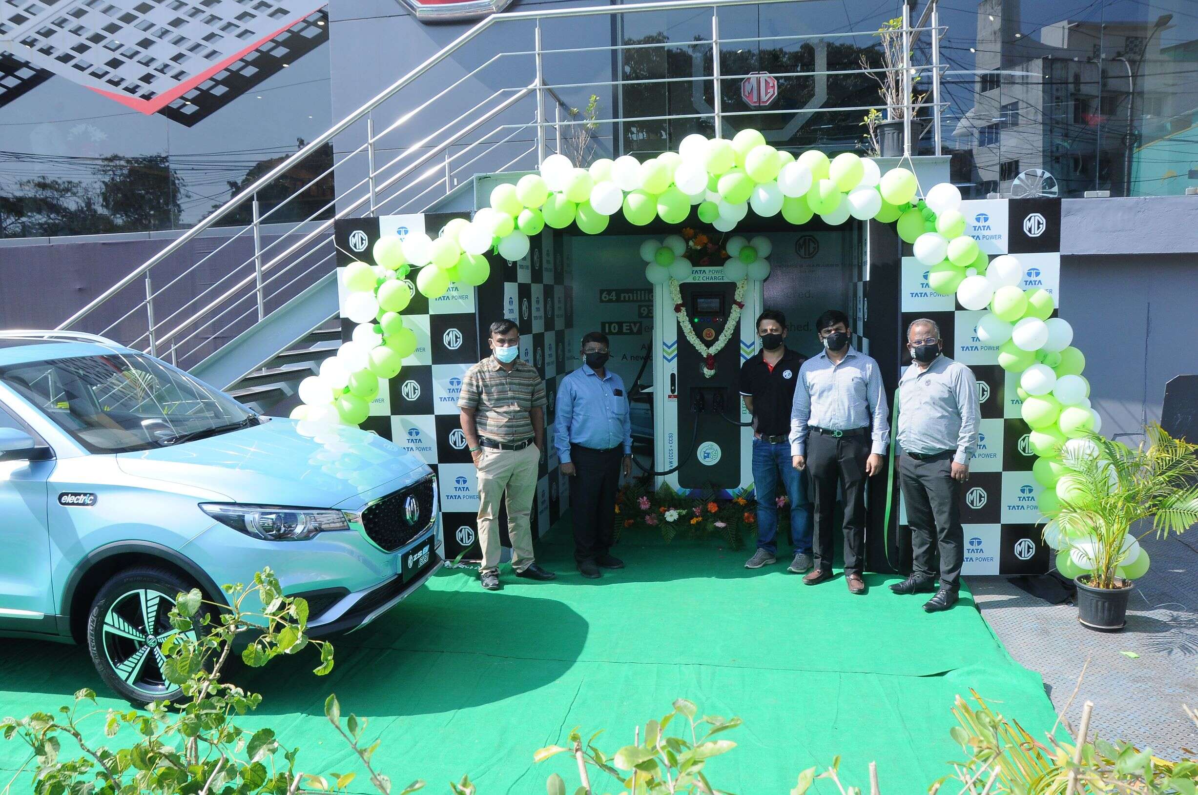 MG Motor, Tata Power opens superfast EV charging station in Chennai