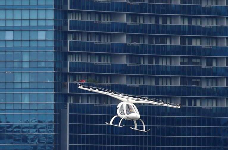 Volocopter said it expects to bring its VoloCity air taxi into commercial service within the next two years, while it has also teamed up with logistics group DB Schenker to deploy heavy-lift cargo drones.