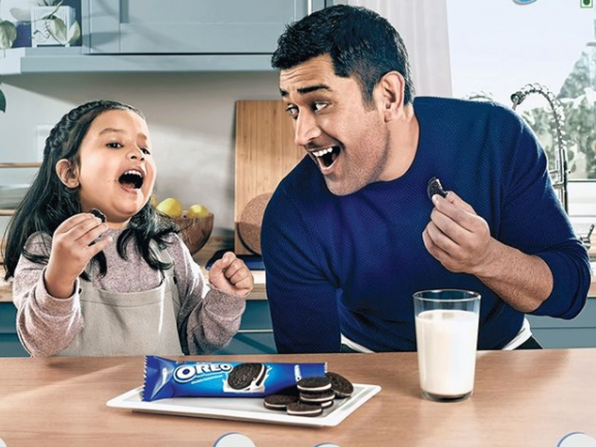 Ziva and MSD in a still from the Oreo commercial. (Representative Image)