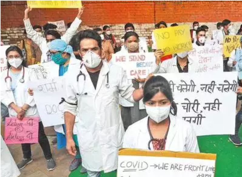 Delhi: Municipal doctors decide to go on indefinite strike