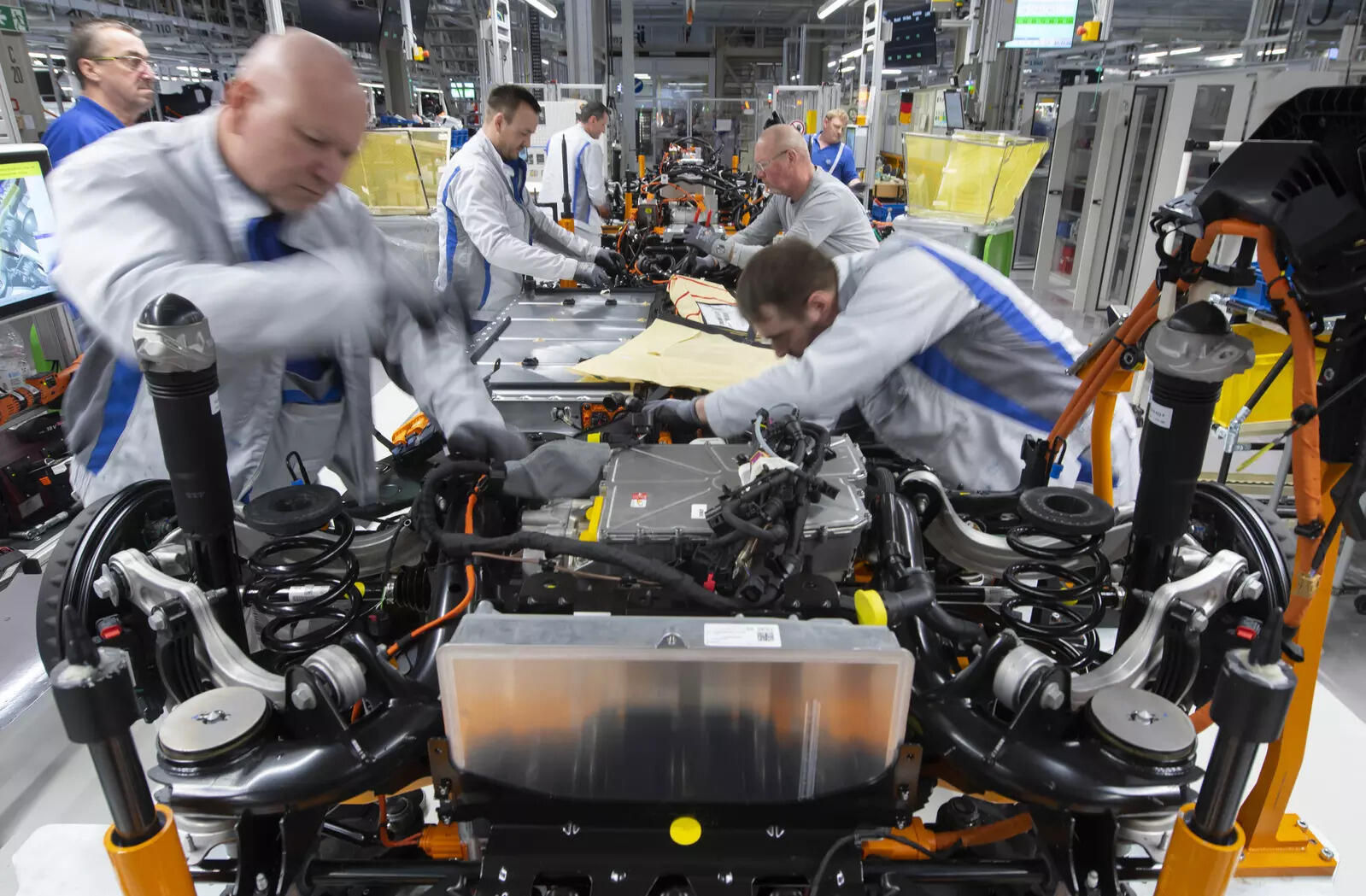 Volkswagen said it would introduce new battery technology and chemistry that aims to make production more efficient and lead to better performance, steps it said would help bring electric cars within the reach of more buyers.