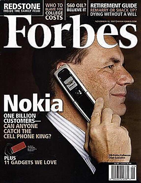 Forbes November 2007 cover