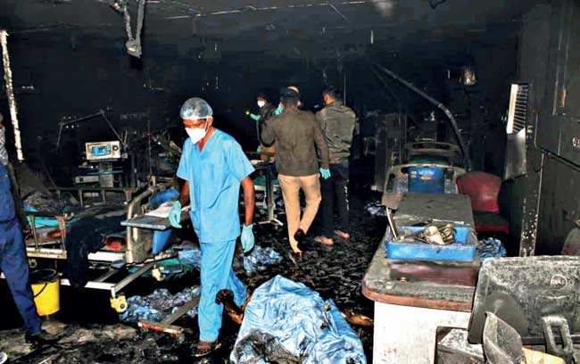 Gujarat: 4 Covid patients dead in fire at Surat hospital