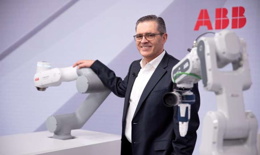 ABB is working on projects including using robots to install elevators for Switzerland's Schindler and automating the production of components for prefabricated modular homes.