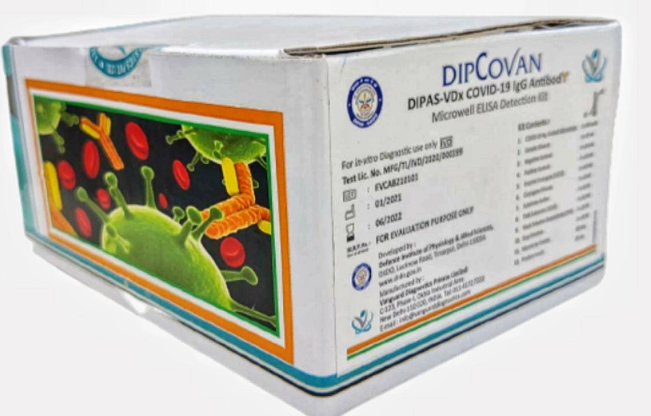 DRDO Produce a Covid-19 Antibody Detection Kit ‘DIPCOVAN’