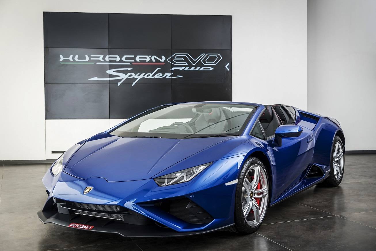 Lamborghini launches Huracán EVO RWD Spyder in India; price starts at INR   Cr, ET Auto