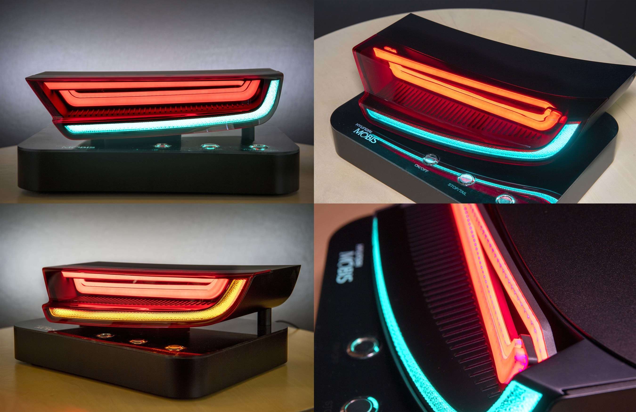 The ‘lighting grille’ can be used as a means of communicating with other vehicles or pedestrians and it can also create strong and unique design effects, depending on how the lighting patterns are applied.