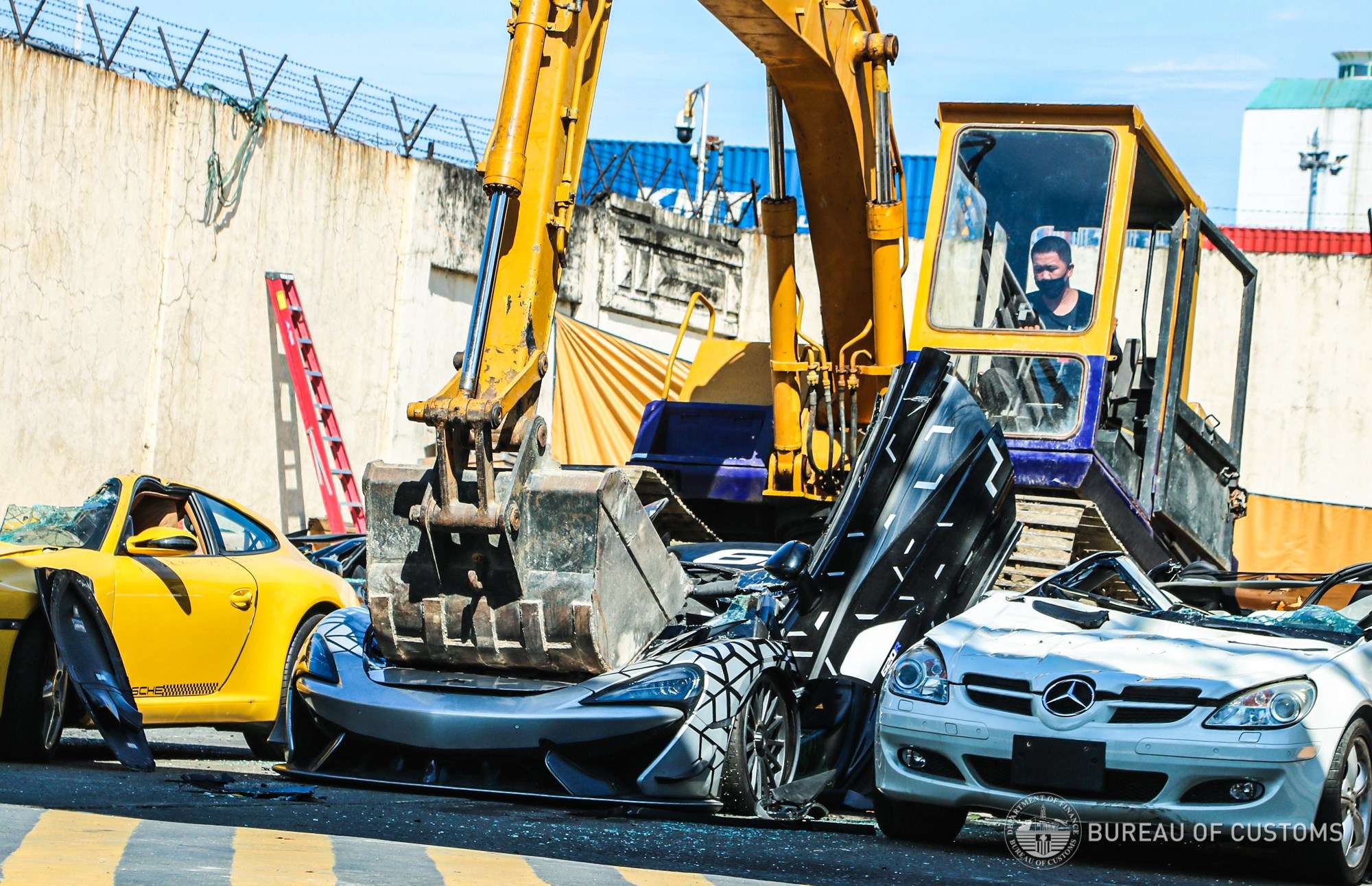 The destruction of the vehicles follows the Presidential Directive 2017-447, in which President Rodrigo Roa Duterte reiterated the need to destroy smuggled vehicles to send a strong message that the government is serious in its efforts against smuggling.