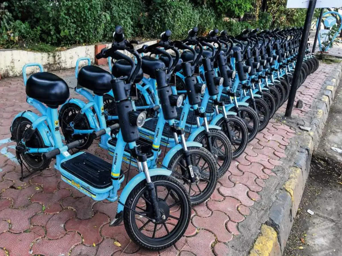Usage of e-bikes is completely app-based – citizens have to download the app and upload details of their Aadhar card and electricity bill. “The application has different fare systems on hourly as well as weekly basis. The average cost is Rs 1 per minute. Once the booking is confirmed through the application, commuters can directly go to the e-scooter hub and unlock the vehicle by scanning a code from their mobile phones,” officials said.