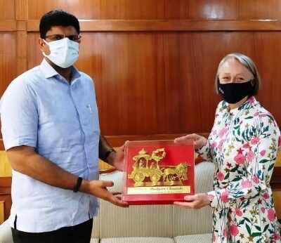 Chautala apprised Rowett about the Haryana government's aim to ensure inclusive development, both in rural and urban areas. He said the state has a futuristic approach for growth and development and is working on drafting aerospace and e-vehicle policies, among others.