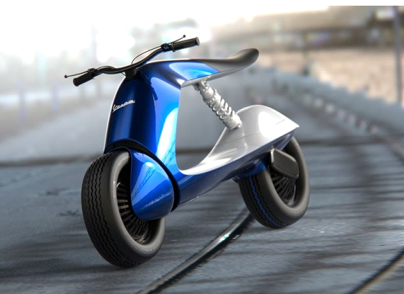 Virgin concept scooter