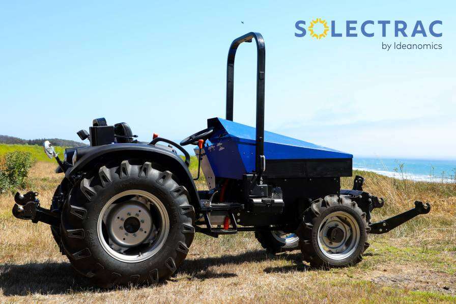 Solectrac manufactured and delivered e70N electric tractors to three local farms and vineyards in California on June 29-30, 2021, including The Mushroom Farm in Pescadero, Arroyo Lindo Vineyard in Windsor, and Old School Vineyard in Napa.