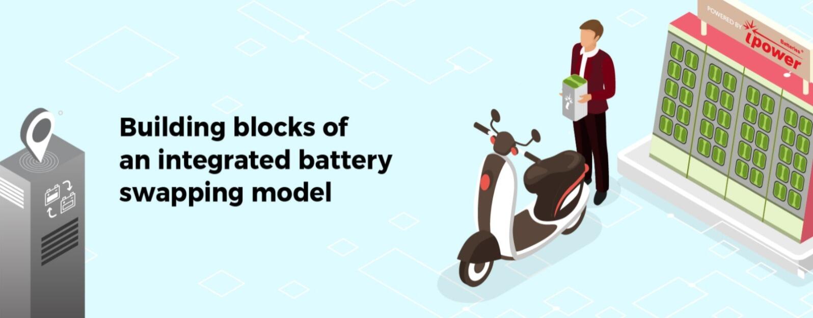Ipower Batteries Pvt Ltd showcases their Smart Swappable Batteries at