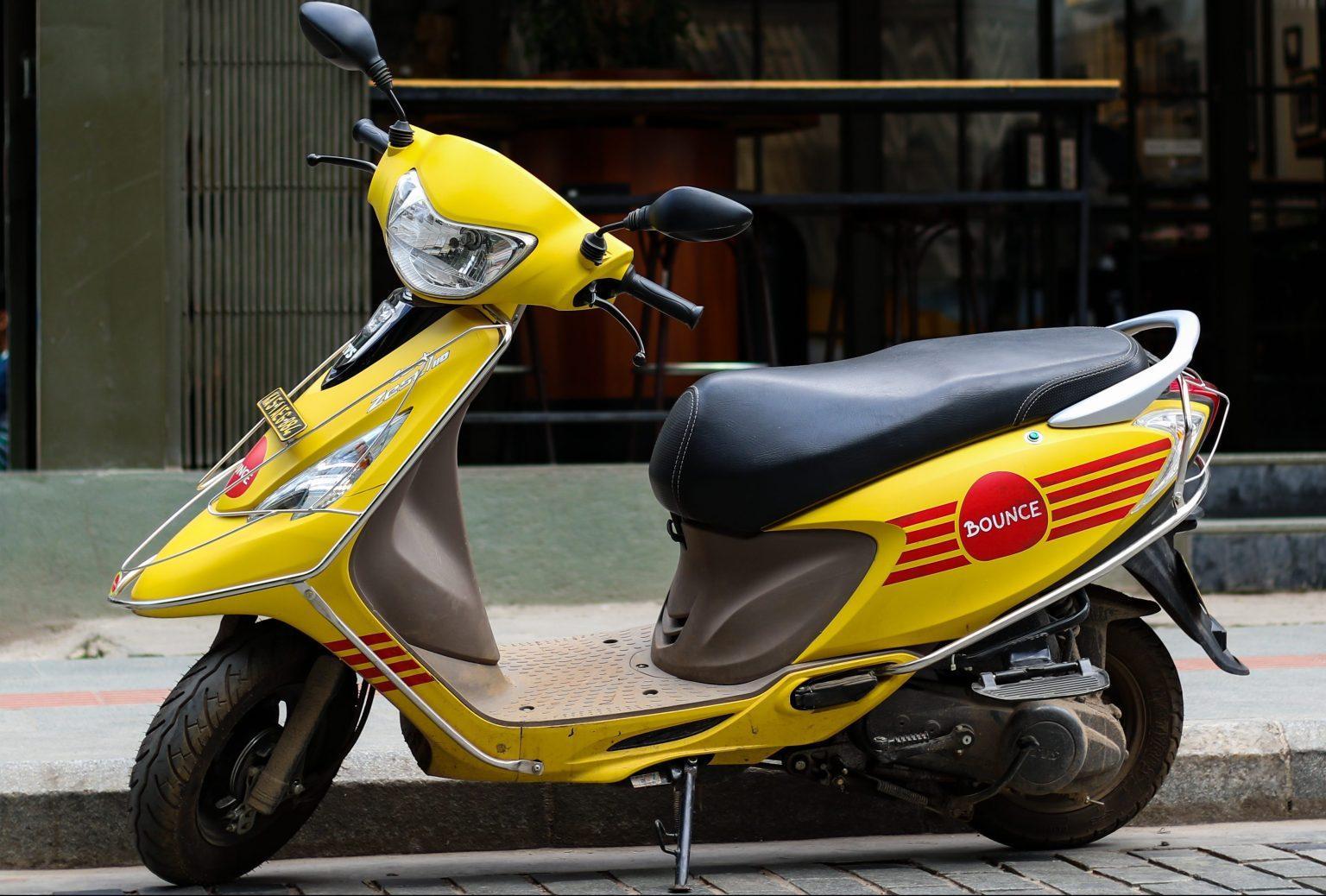 Bounce has started replacing its petrol-driven two-wheeler vehicle fleet with electric scooters.