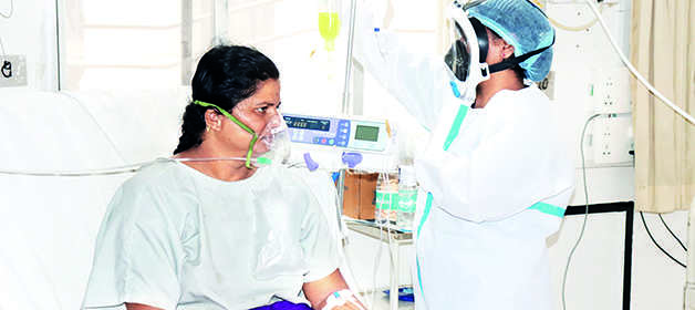 Aurangabad hospital gets advanced face shields from non-profit organisation in US