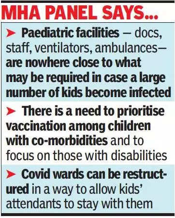Covid third wave looms, may peak in Oct, hit kids: MHA panel to PMO