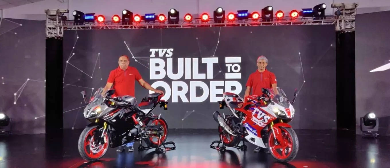 Customers will be able to customise and personalise their vehicles when they purchase them through this platform, which will be built to their specifications at the factory. The TVS Apache RR 310, the company's flagship motorcycle, will debut the new platform, the company said.