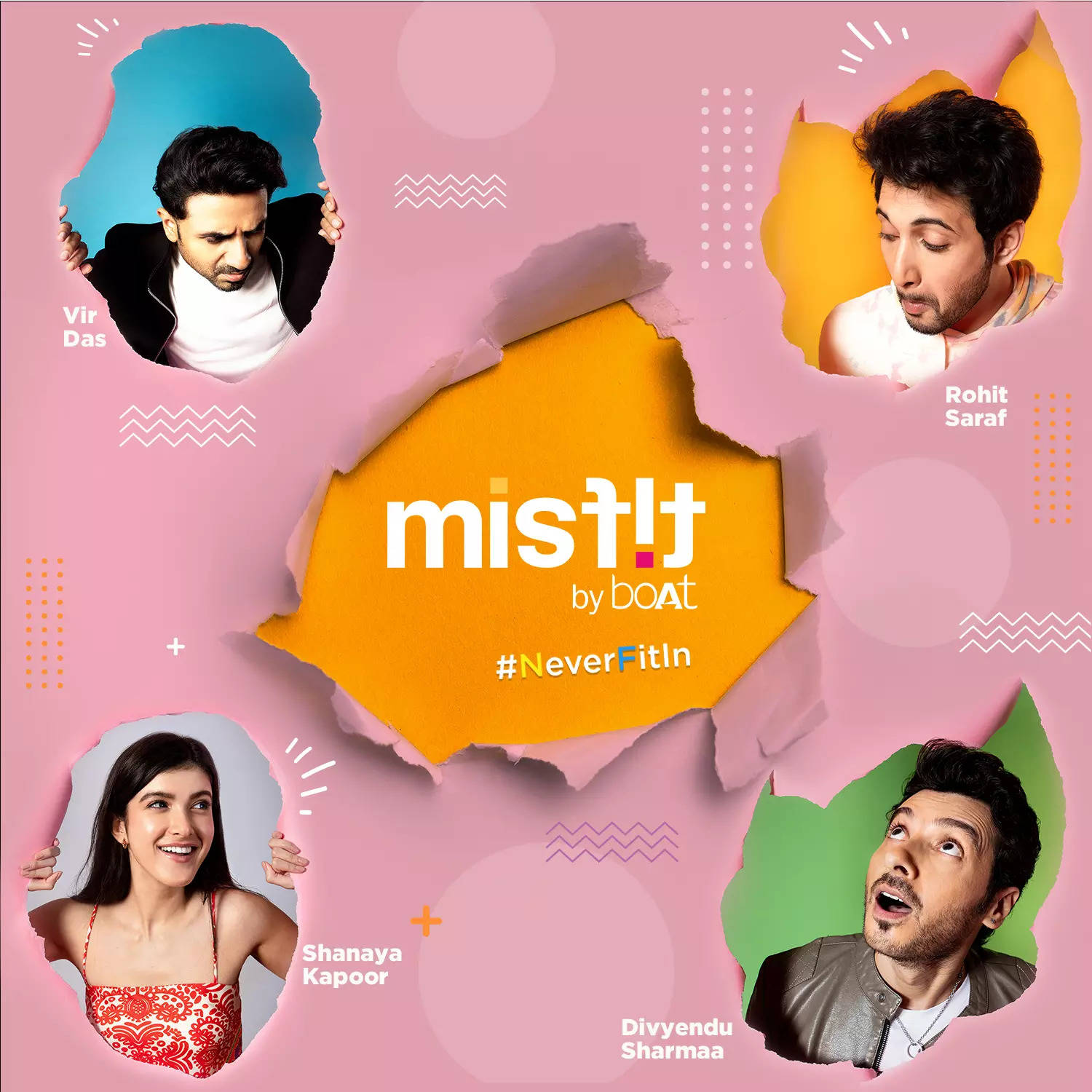 MISFIT by boAt onboards Shanaya Kapoor, Vir Das, Divyendu Sharmaa, and  Rohit Saraf as brand ambassadors, ET BrandEquity