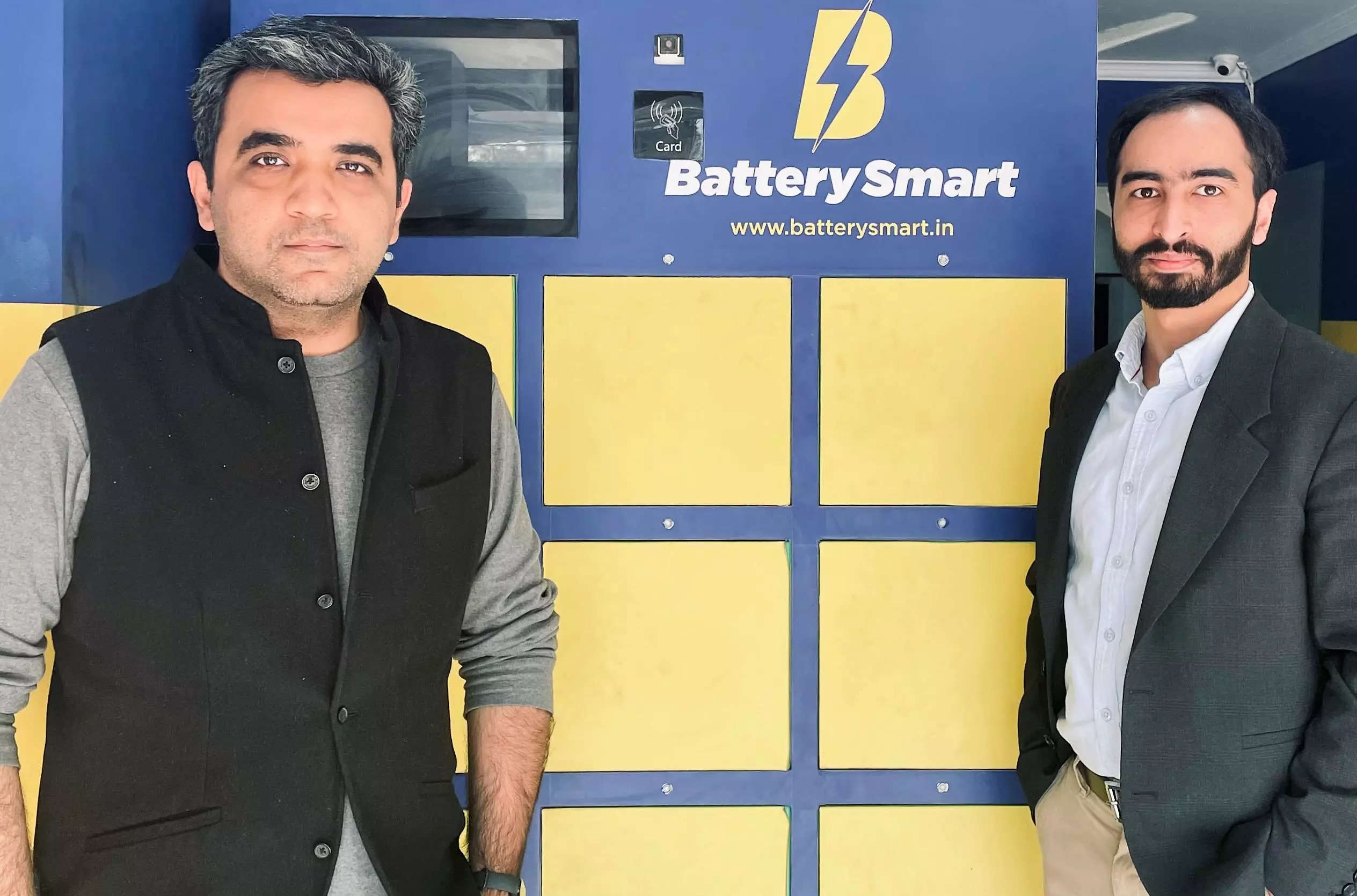 Left to right - Siddharth Sikka and Pulkit Khurana, Founders, Battery Smart