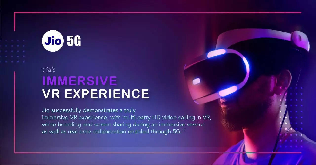 Jio trials HD virtual reality meeting using homegrown 5G NR and 5G core