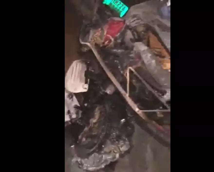 Now an Okinawa electric scooter catches fire, third fire incident in 10 days