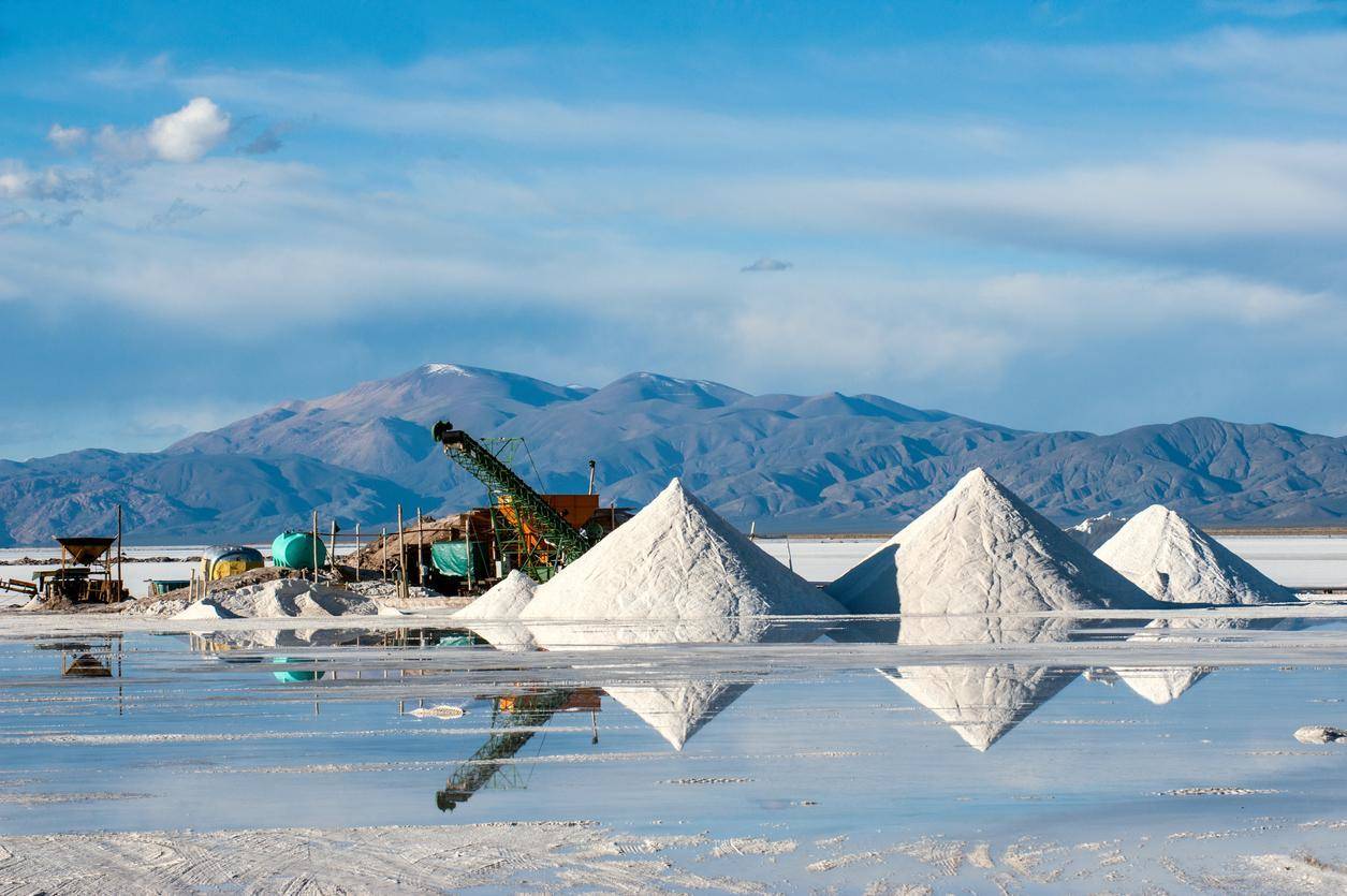 Lithium is used to make EV batteries and has become a highly sought after commodity as carmakers and other companies look to secure supply.