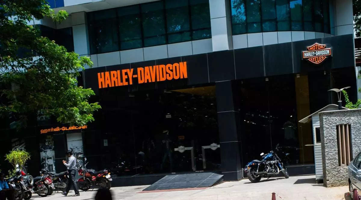Shares of Harley were up 8.4 per cent, on course for their best day in nearly six months.