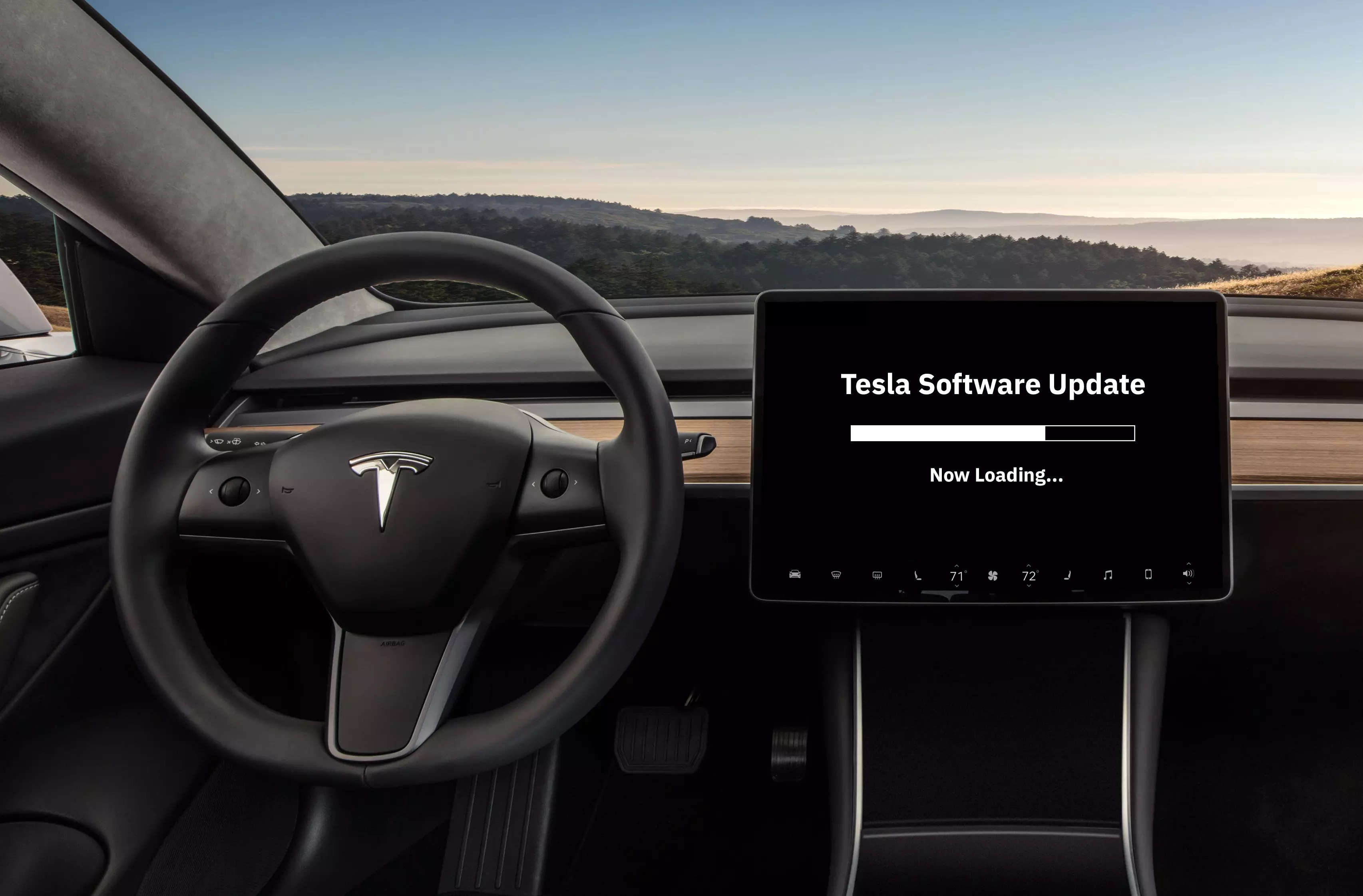 FSD is an advanced driver assistance system that handles some driving tasks but Tesla says does not make vehicles autonomous.
