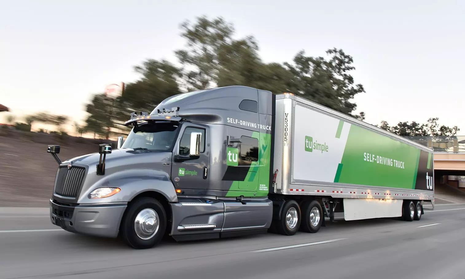 Self-driving truck technology company TuSimple Holdings Inc 