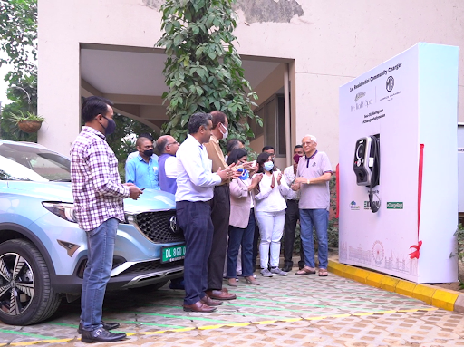 In July, the company set up a 50 kW superfast public EV charging station in Pune in collaboration with Fortum Charge and Drive India.