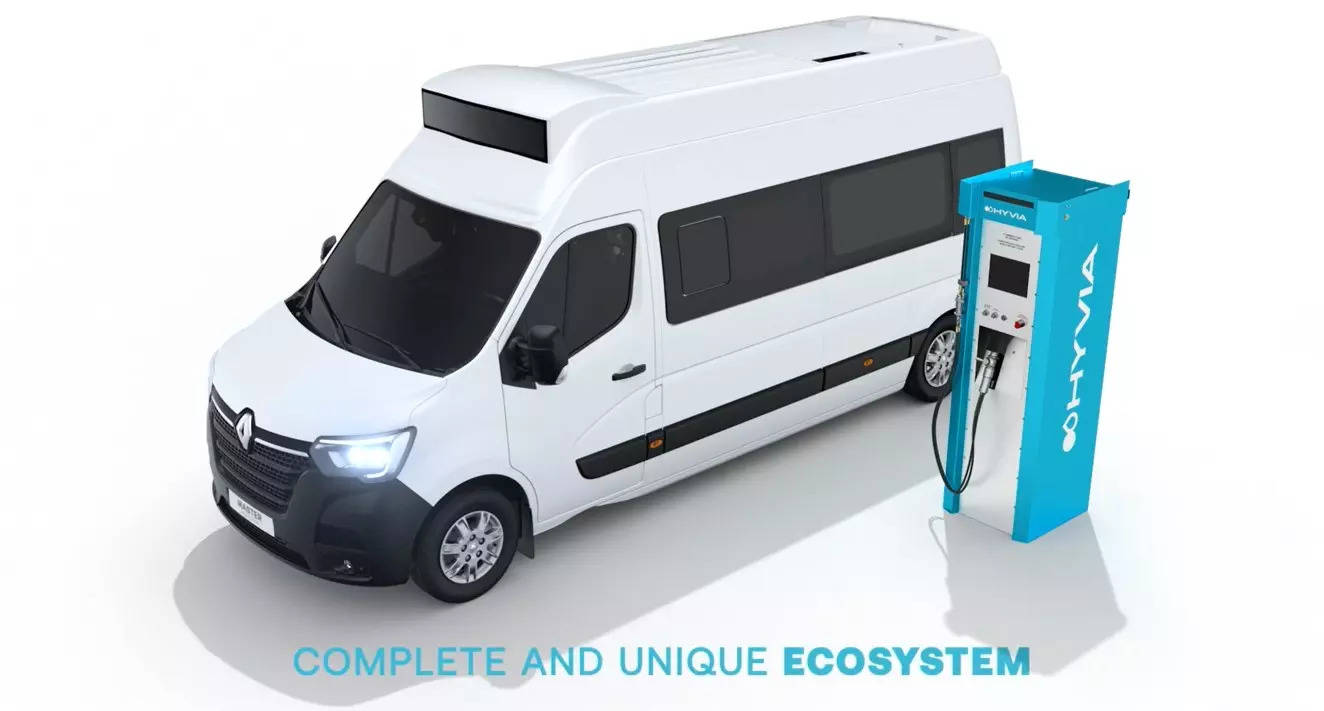 Hyvia reveals two new hydrogen commercial vehicle prototypes for 2022