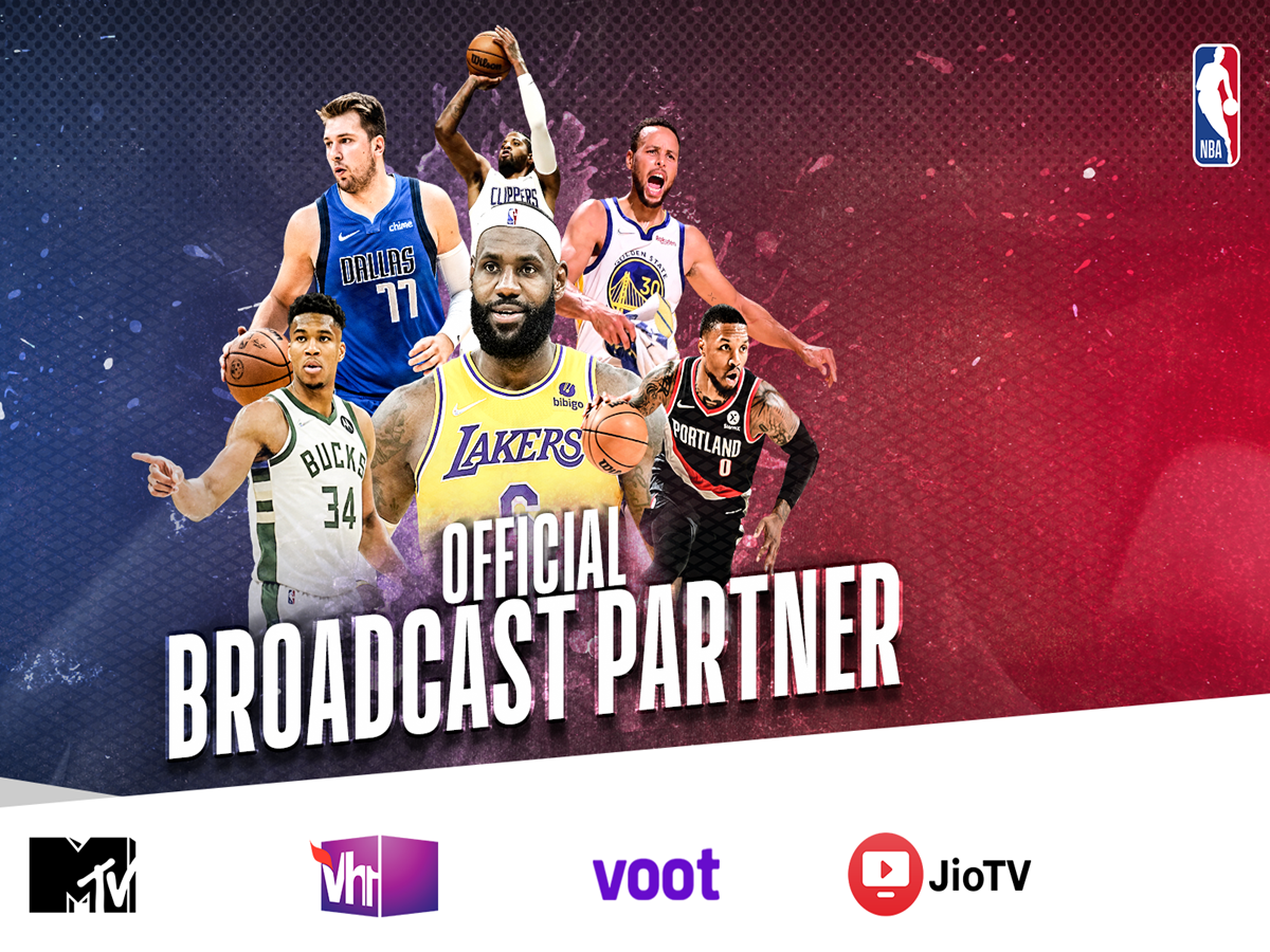 National Basketball Association NBA and Viacom18 announce broadcast and streaming partnership in India, ET BrandEquity
