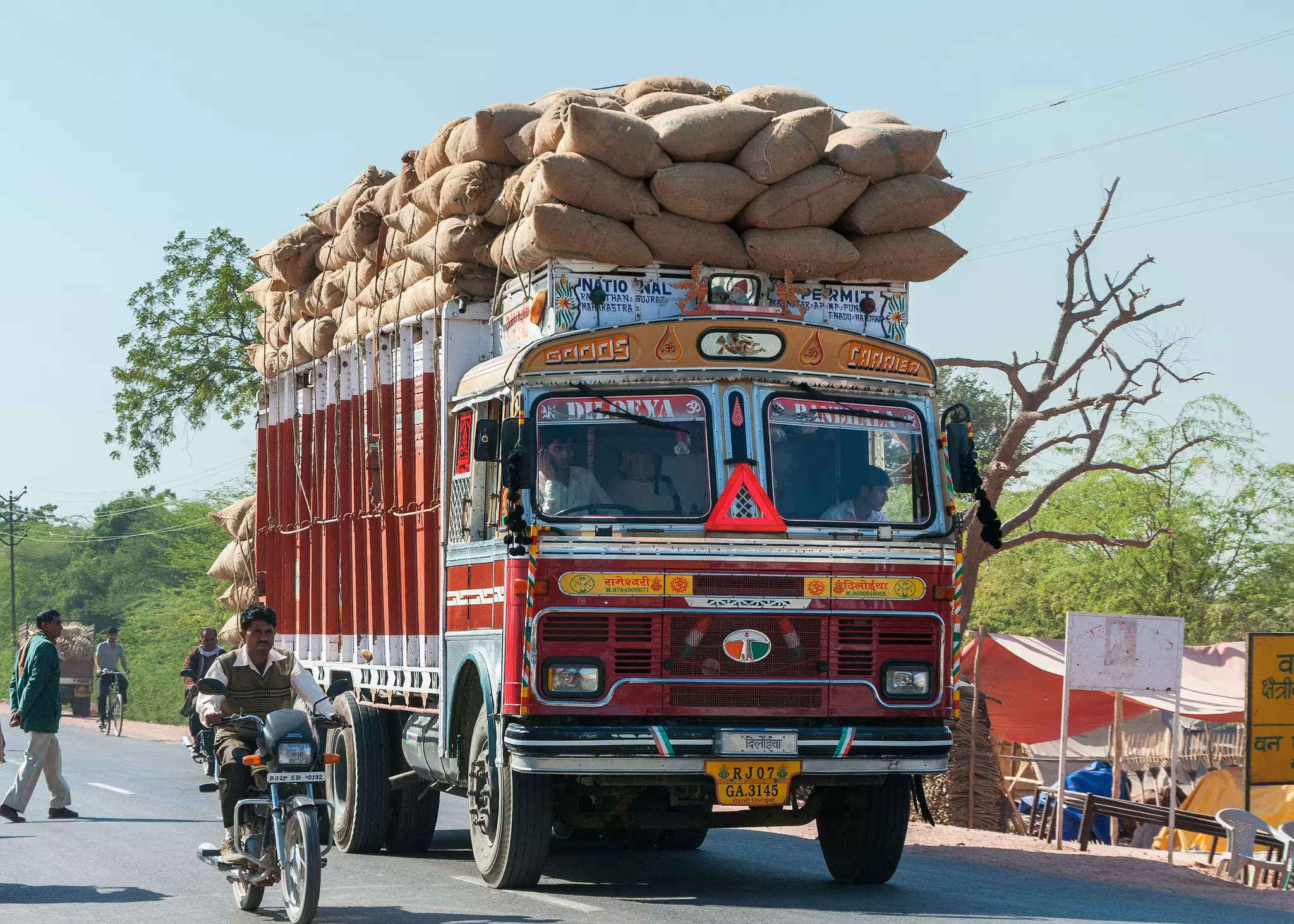 For the first time ever, overloading of trucks has attracted such huge fines, officials said.