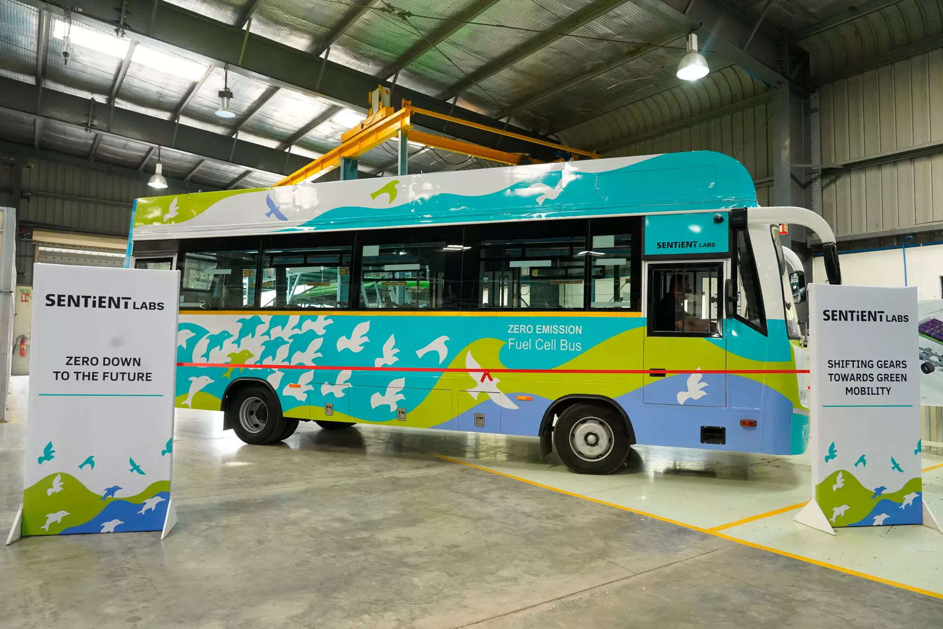 hydrogen fuel cell bus