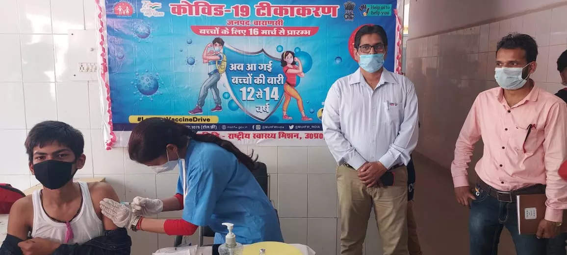 هند 300405 نوجوان را در 24 ساعت برای کووید-19 واکسینه کرد و 2539 مورد عفونت جدید را ثبت کرد.