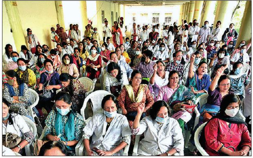 Ahmedabad: Medical services at govt hospitals in Gujarat hit as 10,000 doctors on indefinite strike