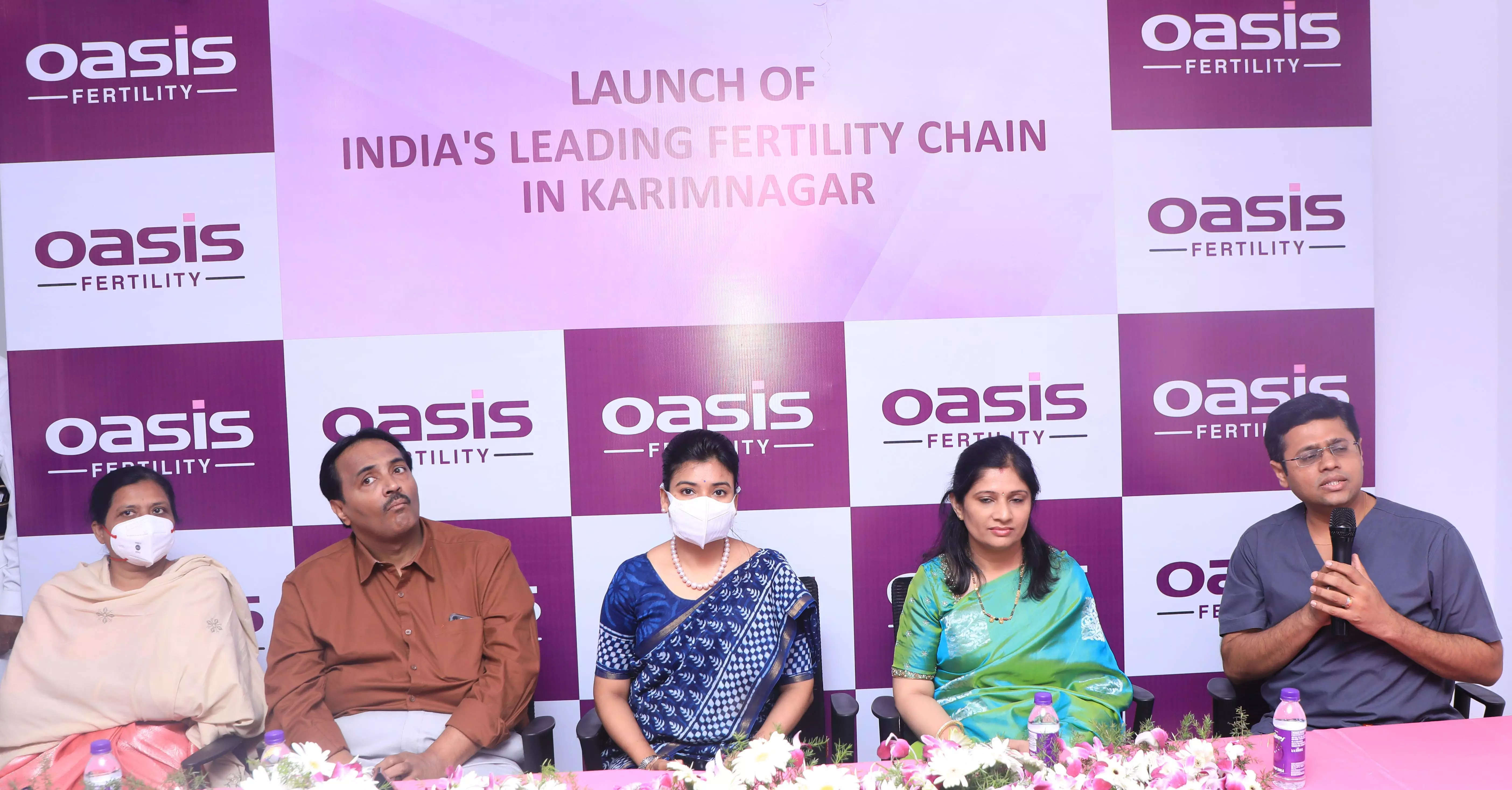 Oasis Fertility launches ninth centre in Karimnagar, Telangana
