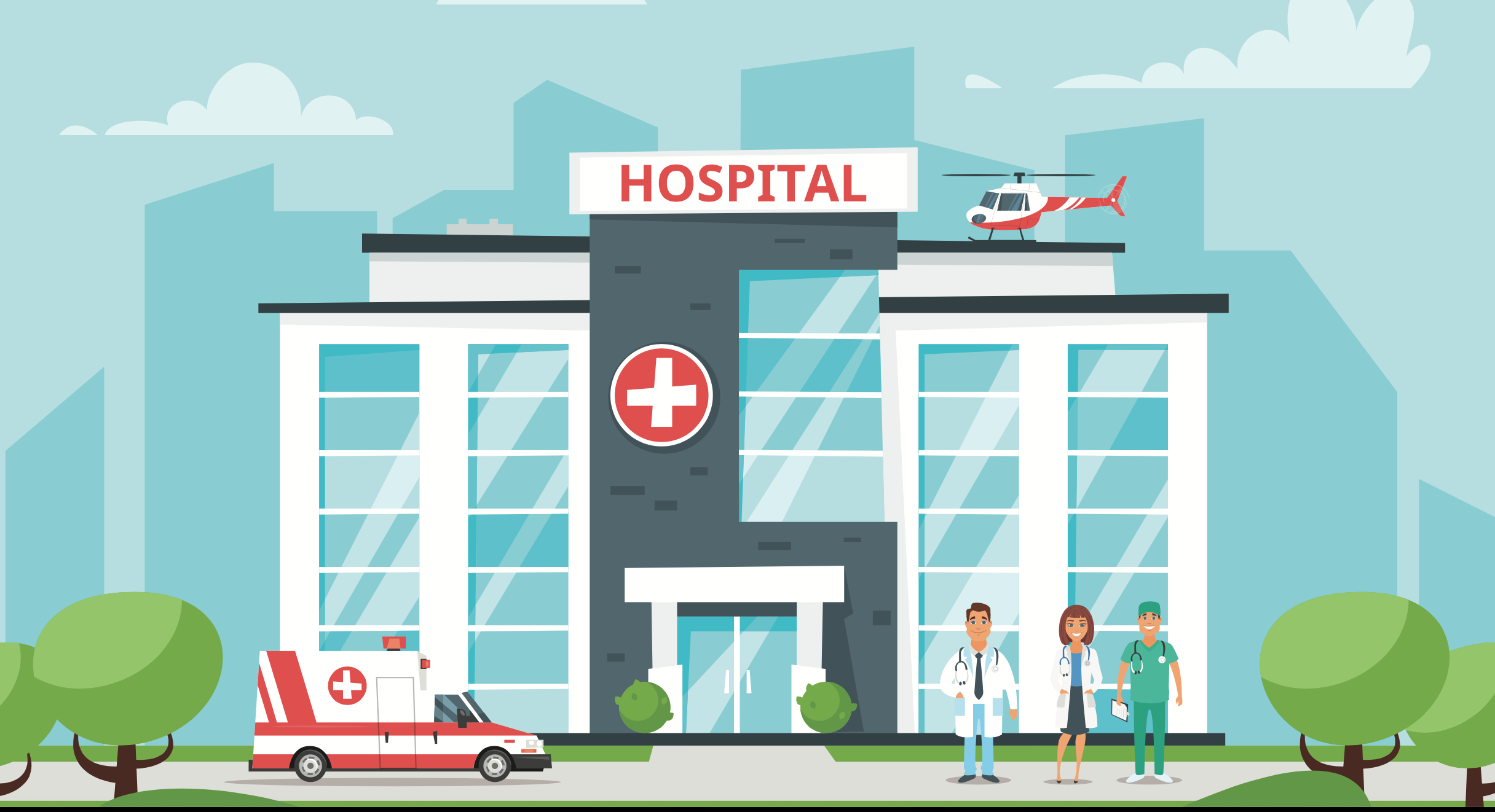 How can the design of a healthcare facility impact patient recovery rates?