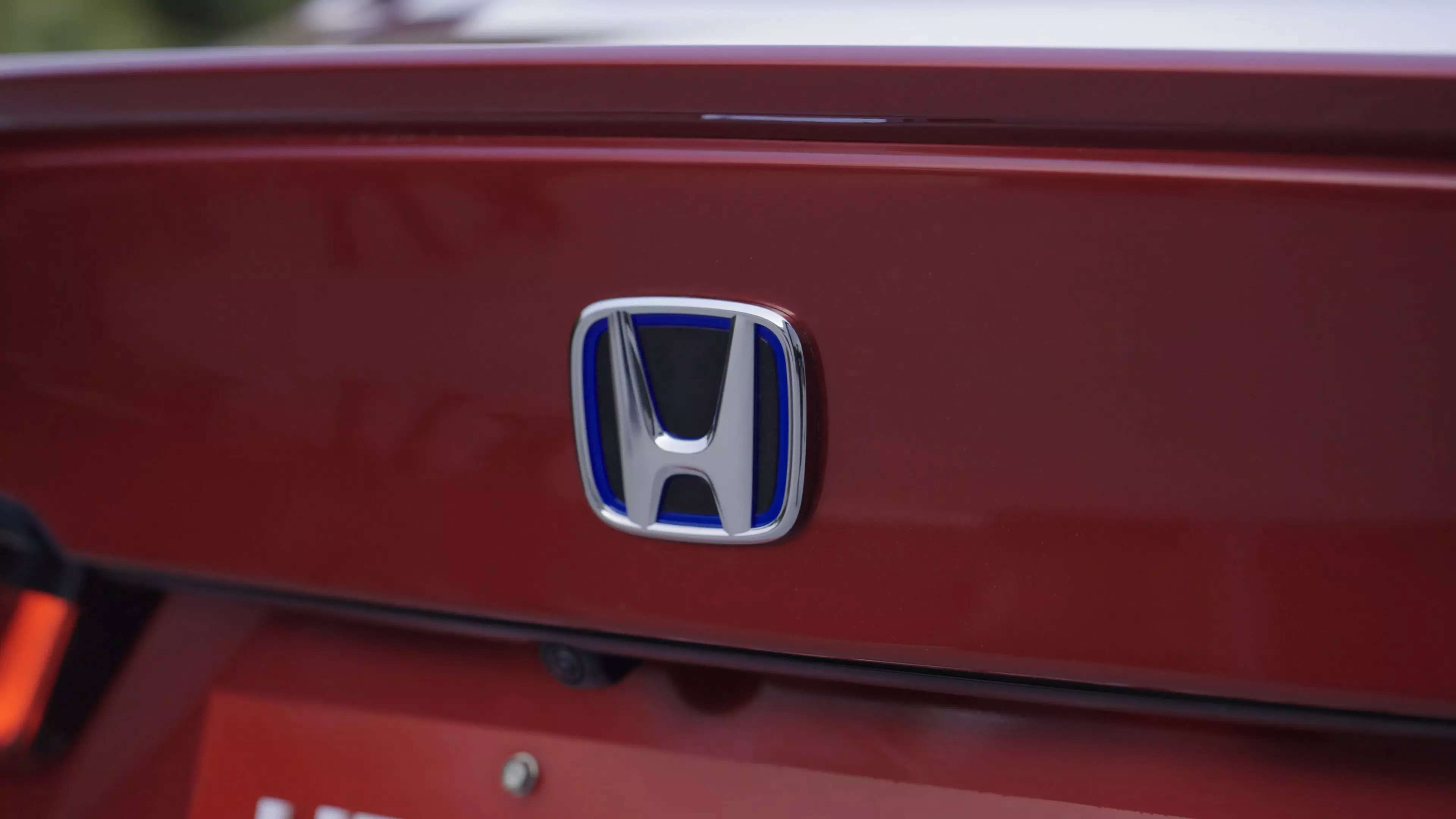  The Honda logo gets a blue tinge similar to the Toyota hybrids