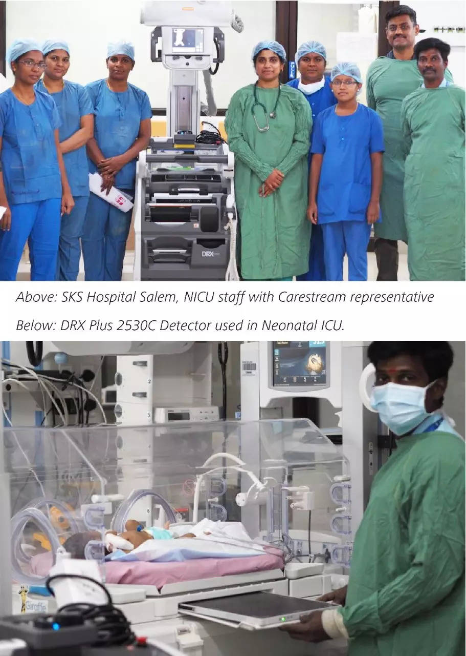SKS Hospital, Salem installs Carestream’s FDA approved detector for paediatric studies