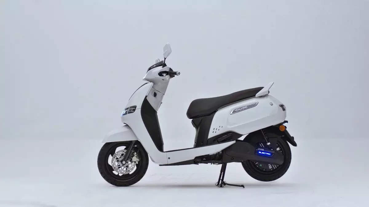  Current generation TVS iQube electric scooter (Image for representational purposes only)