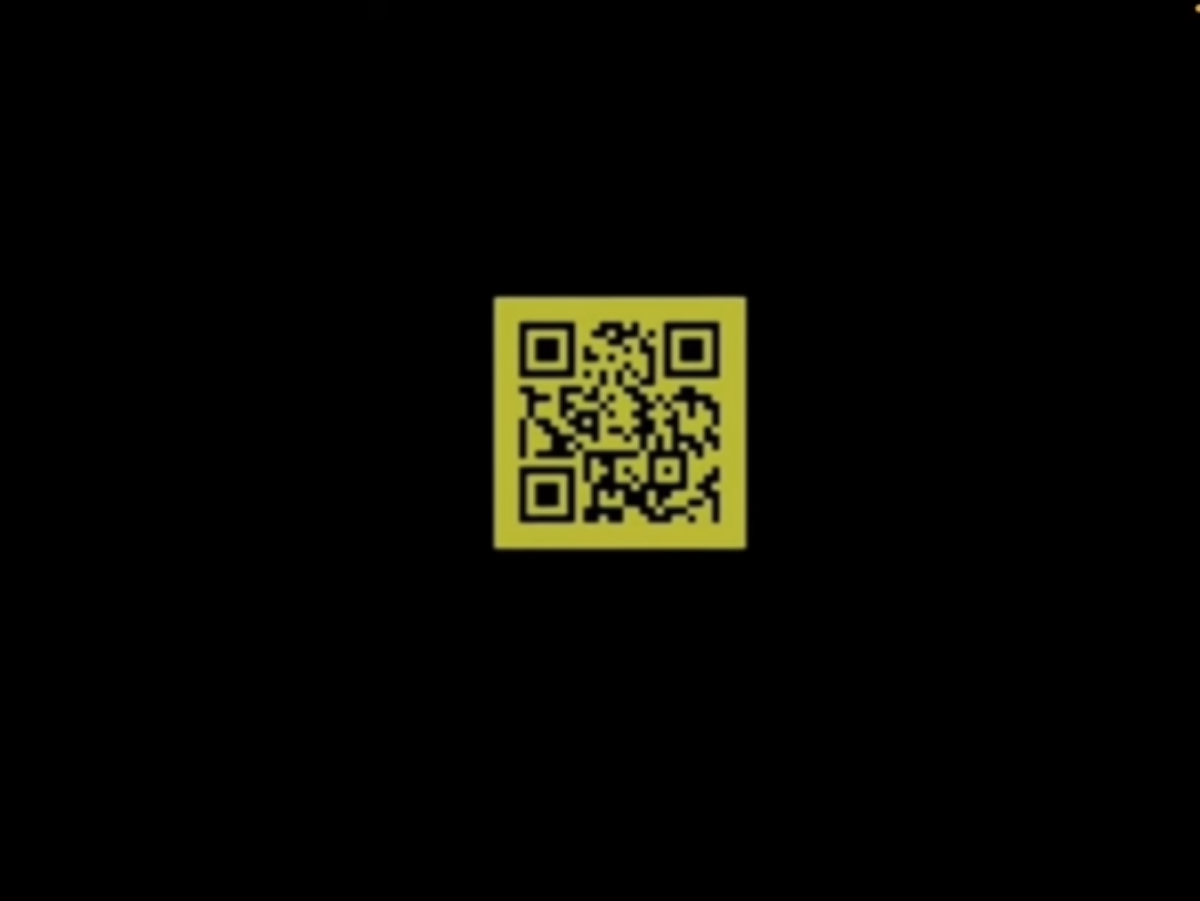 Dunzo delivers a QR Code based ad during IPL finals seemingly